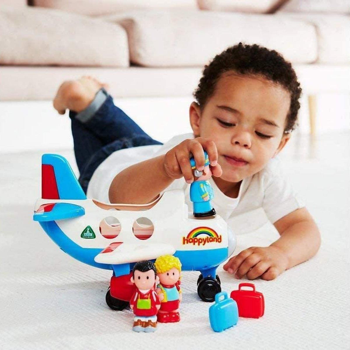 happyland activity plane ride on