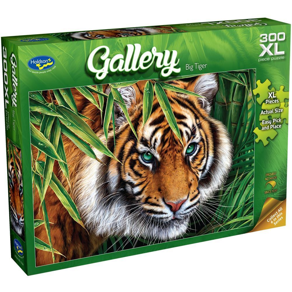 Buy Holdson - Gallery, Big Tiger Large Piece Puzzle 300pc