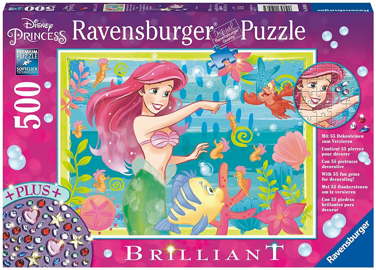 Buy Ravensburger - Ariel's Underwater Paradise Puzzle 500pc