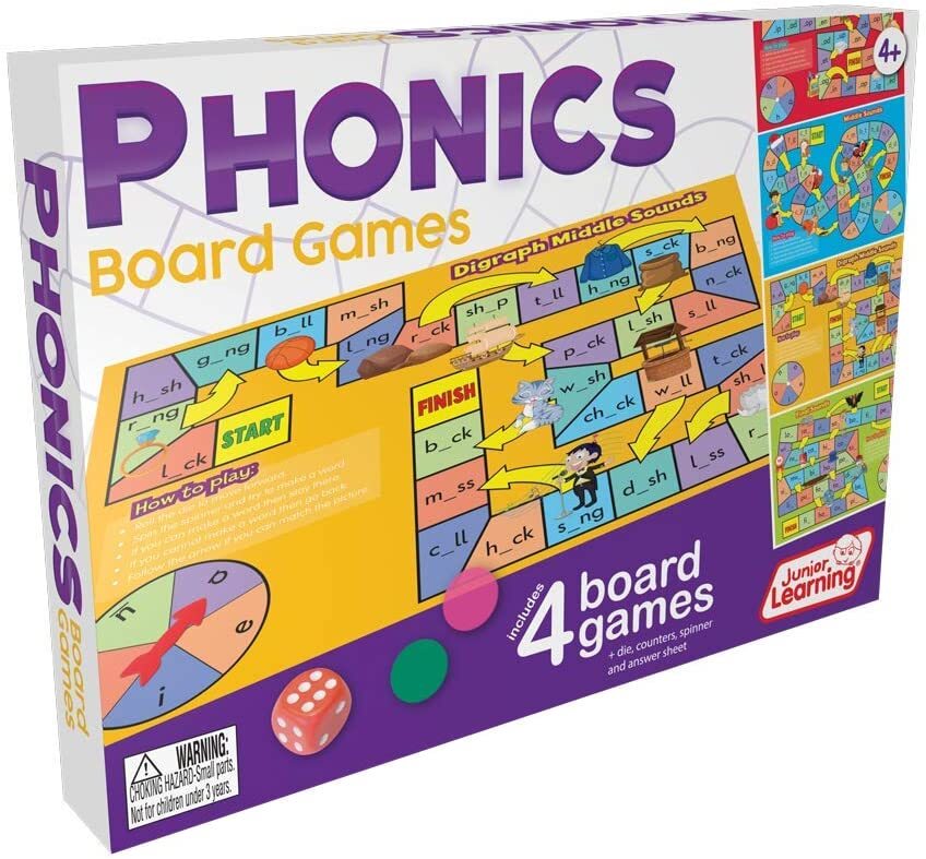 Buy Junior Learning - Phonics Board Games