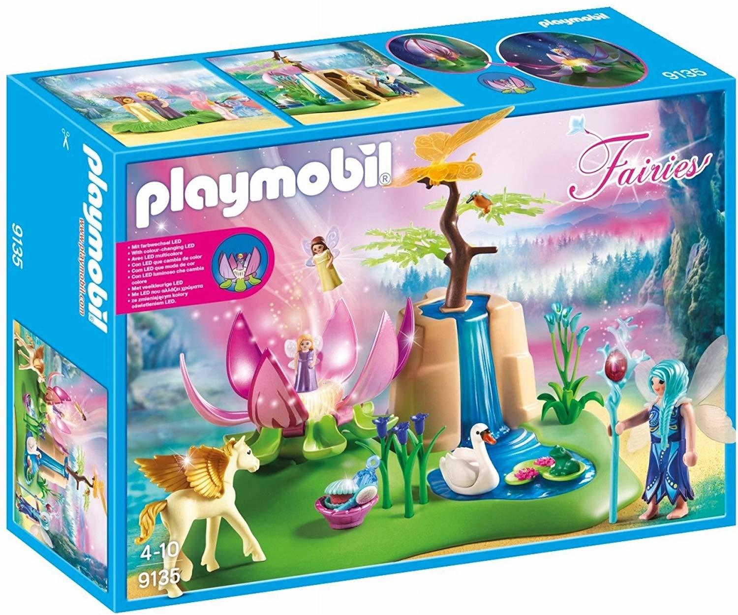 playmobil magical fairy forest playset