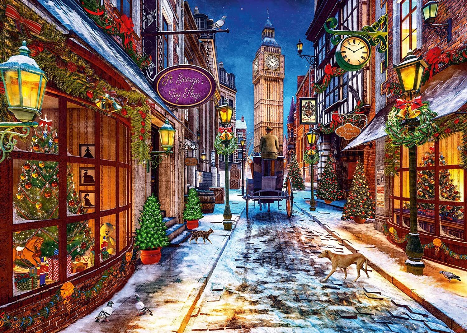 Buy Ravensburger Christmas Time Puzzle 1000pc