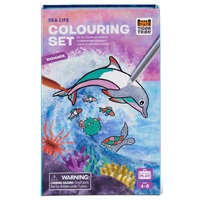 Tiger Tribe - Shimmer Colouring Set - Sea Life