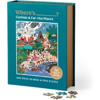 Galison - Where's? Curious and Far Out Places Puzzle 500pc