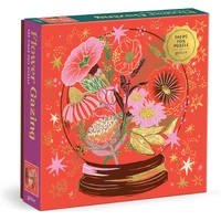 Galison - Flower Gazing Foil Puzzle 500pc