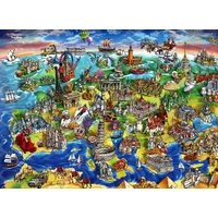 Anatolian - European World Puzzle 1500pc