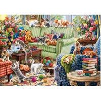 Anatolian - Kittens In The Living Room Puzzle 1500pc