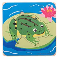 Bigjigs - Lifecycle Layer Puzzle Frog