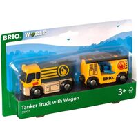 BRIO - Tanker Truck with Hose Wagon