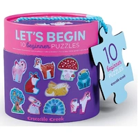 Crocodile Creek - Let's Begin Unicorn Puzzle 2pc