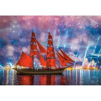 Castorland - Red Frigate Puzzle 1000pc