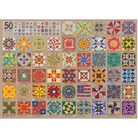 Cobble Hill - 50 States Quilt Blocks Puzzle 1000pc