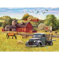 Cobble Hill - Summer Afternoon on The Farm Large Piece Puzzle 275pc