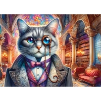 Delfy - Gothic Purrfection Puzzle 1000pc