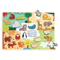 Djeco - Animal Wooden Puzzle 22pc