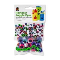EC - Rainbow Joggle Eyes (250 pack)