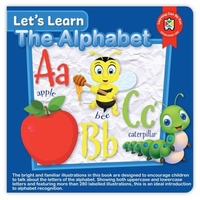 Learning Can Be Fun - Let's Learn Alphabet Board Book (DAMAGED COVER)