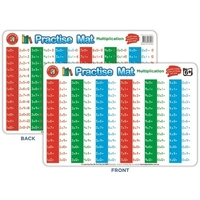 Learning Can Be Fun - Practise Mat - Multiplication