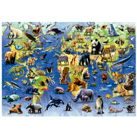 Educa - Endangered Species Puzzle 500pc