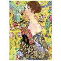 Educa - Gustav Klimt Lady With A Fan Puzzle 1000pc