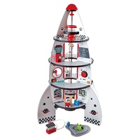 Hape - Four-Stage Rocket Ship  (DAMAGED BOX)