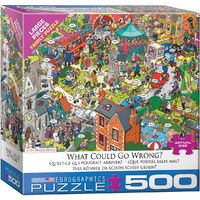 Eurographics - What Could Go Wrong Large Piece Puzzle 500pc