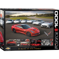 Eurographics - Corvette 2014 Stringray Puzzle 1000pc