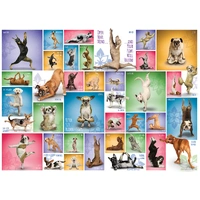 Eurographics - Yoga Dogs Puzzle 1000pc