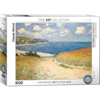 Eurographics - Monet, Path through the Wheat Fields Puzzle 1000pc