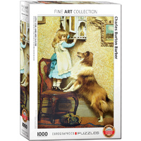 Eurographics - Little Girl & Her Sheltie Puzzle 1000pc