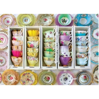 Eurographics - Colourful Tea Cups Puzzle 1000pc