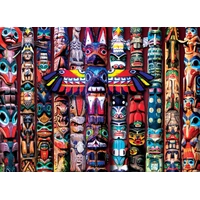 Eurographics - Canadian Totem Poles Puzzle 1000pc