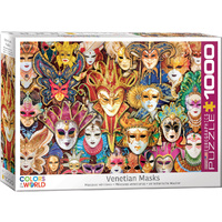 Eurographics - Venetian Masks Puzzle 1000pc