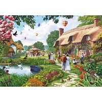 Gibsons - Lakeside Cottage Large Piece Puzzle 100pc