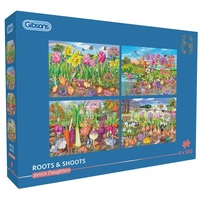 Gibsons - Roots & Shoots Puzzle 4 x 500pc