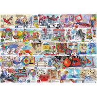 Gibsons - Space Hoppers & Scooters Puzzle  1000pc