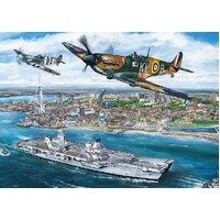 Gibsons - Portsmouth Flypast Puzzle 1000pc