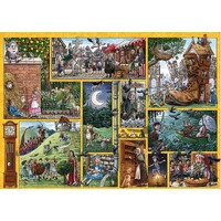 Gibsons - Nursery Rhymes Through Time Puzzle 1000pc