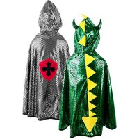 Great Pretenders - Reversible Dragon Knight Cape Size 5-6