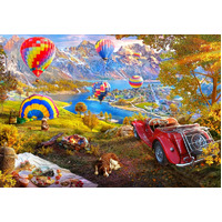 Holdson - A Road Less Travelled - Hot Air Balloon Puzzle 1000pc