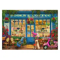 Holdson - Time To Shop Books & Coffee Puzzle 1000pc