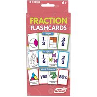 Junior Learning - Fraction Flashcards