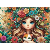 JaCaRou - Blossom Companions Puzzle 1000pc