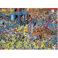 Jumbo - Jan Van Haasteren Roller Disco Puzzle 1000pc