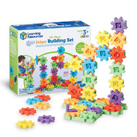 Learning Resources - Gears! Gears! Gears! 100-Piece Deluxe Building Set (DAMAGED BOX)