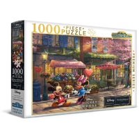 Harlington - Thomas Kinkade Disney - Mickey and Minnie Sweetheart Cafe Puzzle 1000pc