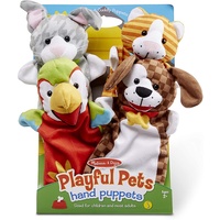 Melissa & Doug - Playful Pets Hand Puppets