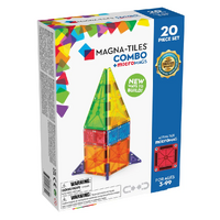 Magna-Tiles - Combo + microMAGS - 20 Piece Set