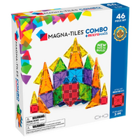 Magna-Tiles - Combo + microMAGS - 46 Piece Set