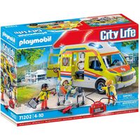 Playmobil - Ambulance with Lights and Sound 71202